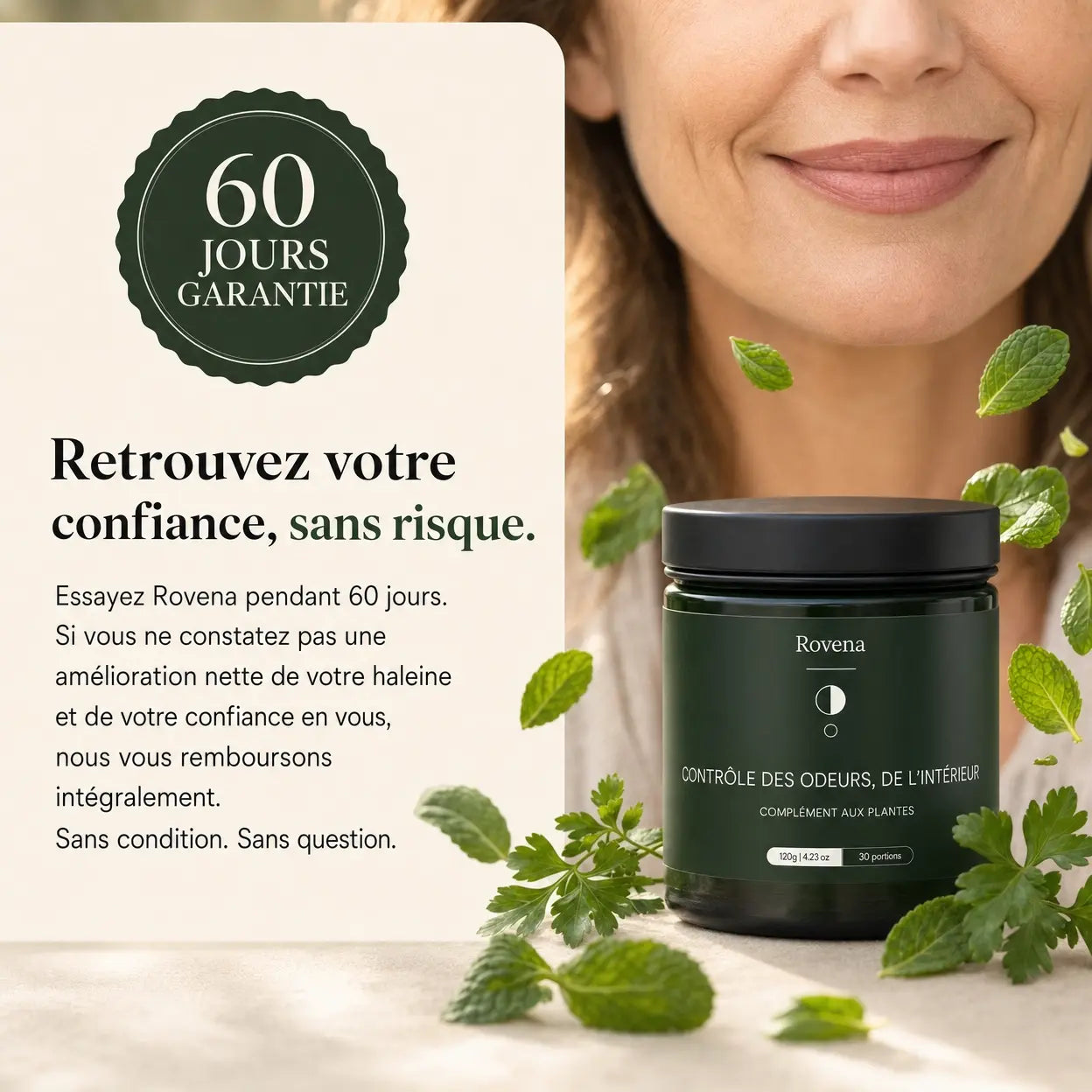 ROVENA - Neutralisez la mauvaise haleine à la source