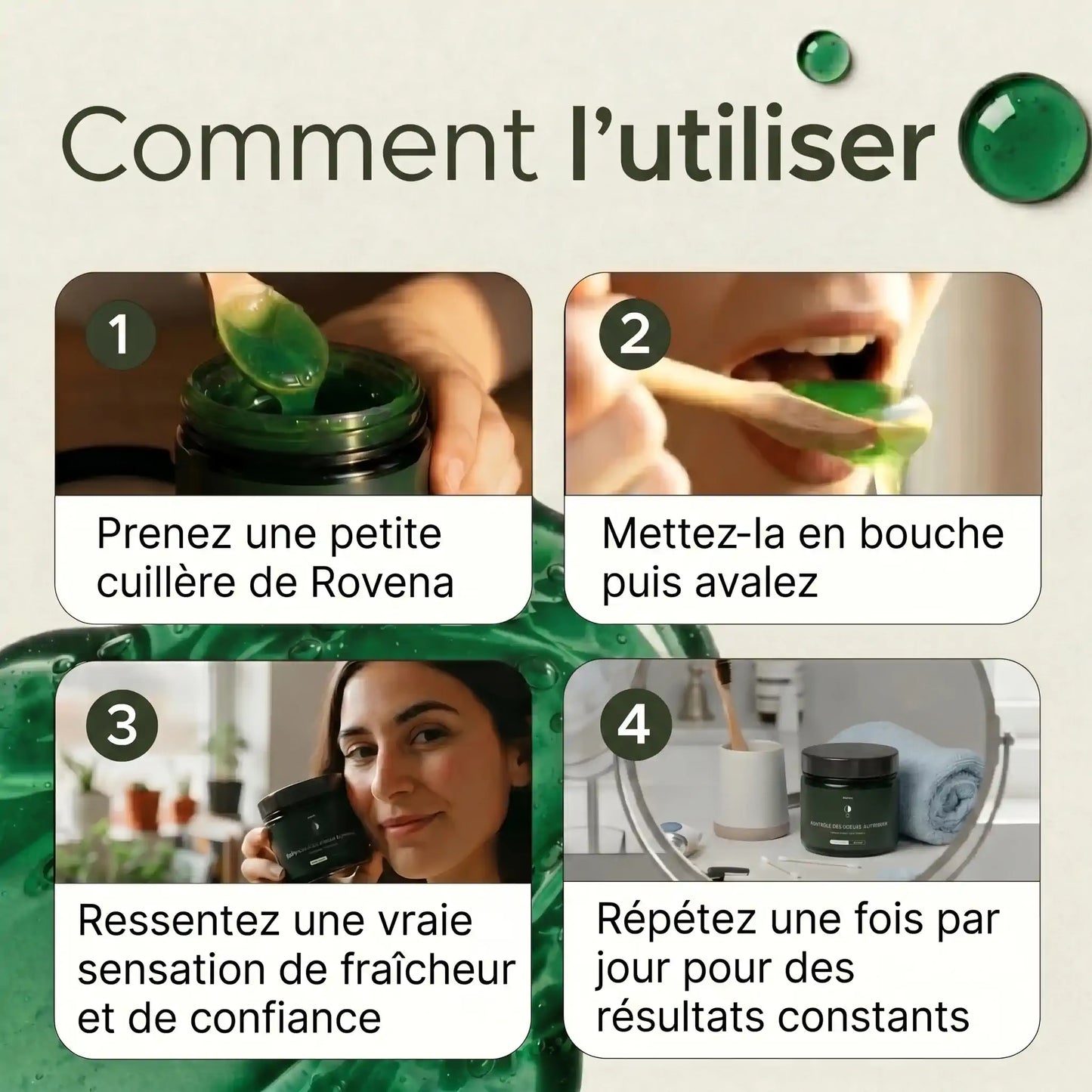ROVENA - Neutralisez la mauvaise haleine à la source